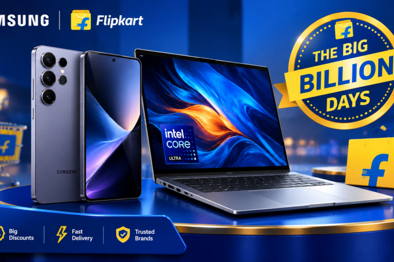 Flipkart BBD 2026: Samsung Galaxy और Intel Core Ultra Powered By — इसका क्या मतलब है? Offers और Deals की पूरी जानकारी